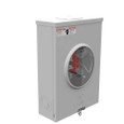 Milbank U4467-XL-KK-BLG 5 Terminal Ringless Small Closing Plate Horn Bypass with 7/8" Barrel Lock Provision 150 Ampere