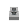 Milbank U1780-O 4 Terminal Ring Type Plain Top 2 Position