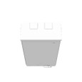 Milbank U4468-XT 400A 3-Phase CT Metering Cabinet – 600V, Utility Grade, Outdoor Steel Enclosure