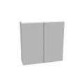 Milbank Hinge Cover UL Listed Steel No Knockouts ANSI 61 Gray