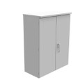 Milbank Hinge Cover UL Listed Steel No Knockouts ANSI 61 Gray