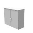 Milbank Hinge Cover UL Listed Steel No Knockouts ANSI 61 Gray