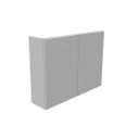 Milbank Hinge Cover UL Listed Steel No Knockouts ANSI 61 Gray