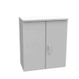 Milbank Hinge Cover UL Listed Steel No Knockouts ANSI 61 Gray