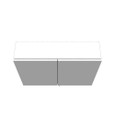 Milbank Hinge Cover UL Listed Steel No Knockouts ANSI 61 Gray