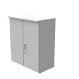 Milbank Hinge Cover UL Listed Steel No Knockouts ANSI 61 Gray