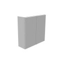 Milbank Hinge Cover UL Listed Steel No Knockouts ANSI 61 Gray