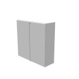 Milbank Hinge Cover UL Listed Steel No Knockouts ANSI 61 Gray