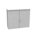 Milbank Hinge Cover UL Listed Steel No Knockouts ANSI 61 Gray