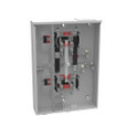 Milbank U2852-X 4-5 Terminal Ringless Meter Socket Large Closing Plate 2 Position 2-125 Ampere Main Breaker Provision
