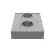 Milbank U2852-X 4-5 Terminal Ringless Meter Socket Large Closing Plate 2 Position 2-125 Ampere Main Breaker Provision