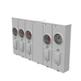 Milbank U6123-X-BL Ringless Meter Socket - Multi-Position Condo Style with Lever and Barrel Lock Provision