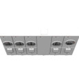 Milbank U6123-X-BL Ringless Meter Socket - Multi-Position Condo Style with Lever and Barrel Lock Provision