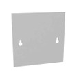 Milbank Blank Flush Cover Type 1 Screw Cover ANSI 61 Gray Steel Flange 3/4 Inch On All Sides