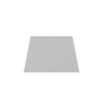 Milbank Blank Flush Cover Type 1 Screw Cover ANSI 61 Gray Steel Flange 3/4 Inch On All Sides