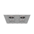 Milbank U2864-X 4-5 Terminal Ringless Meter Socket Large Closing Plate 4 Position 4-200 Ampere Main Breaker Provision Double Connector 4-600kcmil