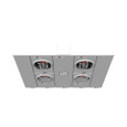 Milbank U2864-X 4-5 Terminal Ringless Meter Socket Large Closing Plate 4 Position 4-200 Ampere Main Breaker Provision Double Connector 4-600kcmil