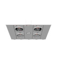 Milbank U2864-X 4-5 Terminal Ringless Meter Socket Large Closing Plate 4 Position 4-200 Ampere Main Breaker Provision Double Connector 4-600kcmil