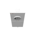 Milbank U6281-XL-100 4–5 Terminal Ringless Meter Sockets with Lever Bypass, Small Closing Plate