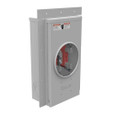 Milbank Single Position Sockets 200 Amps, 4 Terminals, Flush-Mount Ring-Type