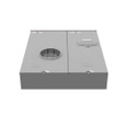 Milbank U4835-X-2/200-BL 4 Terminal Ringless Large Closing Plate Lever Bypass 2-200 Ampere Main Breaker 9-16 In Barrel Lock With Bracket Provision