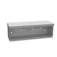 Milbank GSC3R Wireway Screw Cover, Type 3R UL Listed Steel ANSI 61 Gray