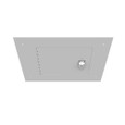 Milbank Flush Mount Cover Type 1 Screw Cover ANSI 61 Gray Steel Hinged Door Key Locking Slam Latch
