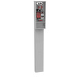 Milbank U5240–U5242 4 Terminal Ring Type Meter Socket - Plain Top Direct Bury & Pad Mount Configurations