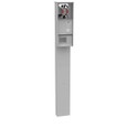Milbank U5240–U5242 4 Terminal Ring Type Meter Socket - Plain Top Direct Bury & Pad Mount Configurations