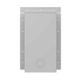 Milbank UF7021-KO 4 Terminal Ringless Meter Socket Flush Mount With Flange Knockouts