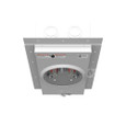 Milbank UF7021-KO 4 Terminal Ringless Meter Socket Flush Mount With Flange Knockouts