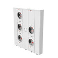 Milbank U2865-X 4 Terminal Ringless Meter Socket Large Closing Plate 5 Position 5-200 Ampere Main Breaker Provision