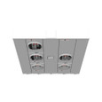 Milbank U2865-X 4 Terminal Ringless Meter Socket Large Closing Plate 5 Position 5-200 Ampere Main Breaker Provision