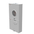 Milbank U5140-RXL-200-BL G90 Galvanized Steel Ringless Meter Socket, 4 Terminal, 200 Amp Main Breaker, Type 3R, Lever Bypass with Barrel Lock
