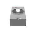 Milbank U1060-RL 4 Terminal Ringless Meter Socket Small Hub Open Tall Shell