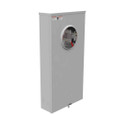 Milbank 4 Terminal Ringless Meter Socket Plain Top Lever Bypass Side Bussed, 1 Position, 320 Ampere