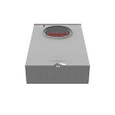 Milbank UC7444–UC7445 8 & 13 Terminal Ringless Meter Socket - Plain Top or Small Closing Plate with Test Switch Configurations