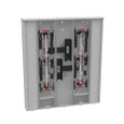 Milbank U2866-X 4 Terminal Ringless Meter Socket Large Closing Plate 6 Position 6-200 Ampere Main Breaker Provision