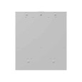 Milbank U2866-X 4 Terminal Ringless Meter Socket Large Closing Plate 6 Position 6-200 Ampere Main Breaker Provision