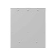 Milbank U2866-X 4 Terminal Ringless Meter Socket Large Closing Plate 6 Position 6-200 Ampere Main Breaker Provision