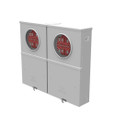 Milbank UC-XL Meter Sockets - Small Closing Plate, Test Switch Provision, 2-Position & Single-Cover Configurations