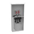 Milbank U5168 4 Terminal Ringless Meter Socket - Small Closing Plate Horn Bypass with Main Breaker & Loadcenter