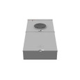 Milbank U5168 4 Terminal Ringless Meter Socket - Small Closing Plate Horn Bypass with Main Breaker & Loadcenter
