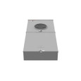 Milbank U5168 4 Terminal Ringless Meter Socket - Small Closing Plate Horn Bypass with Main Breaker & Loadcenter