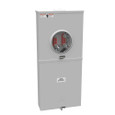 Milbank U5168 4 Terminal Ringless Meter Socket - Small Closing Plate Horn Bypass with Main Breaker & Loadcenter