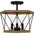 Quoizel  Farmhouse Semi flush 3 lights QZL-QSF5595