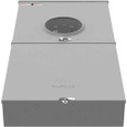 Milbank U5898-O 4 Terminal Ringless Meter Socket - Plain Top Side Wireway with Main Breaker and Circuit Options