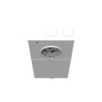 Milbank U5268–U5269 4 Terminal Meter Socket - Ringless & Ring Type, Dual Small Closing Plates with 200A Main Breaker and 20 Branch Circuits