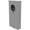 Milbank U5268–U5269 4 Terminal Meter Socket - Ringless & Ring Type, Dual Small Closing Plates with 200A Main Breaker and 20 Branch Circuits