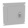 Milbank Surface Mount Cover Type 1 Screw Cover ANSI 61 Gray Steel Hinged Door Key Locking Slam Latch